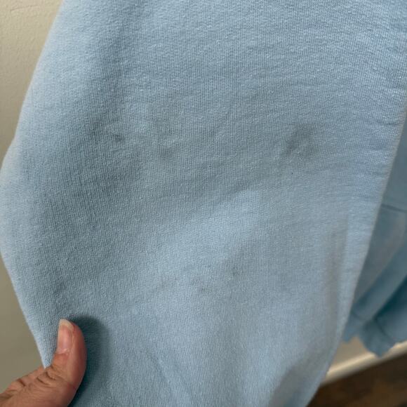 Taylor Swift Midnights Tour Album Blue Pullover Sweatshirt Hoodie Womens Large - Picture 3 of 6